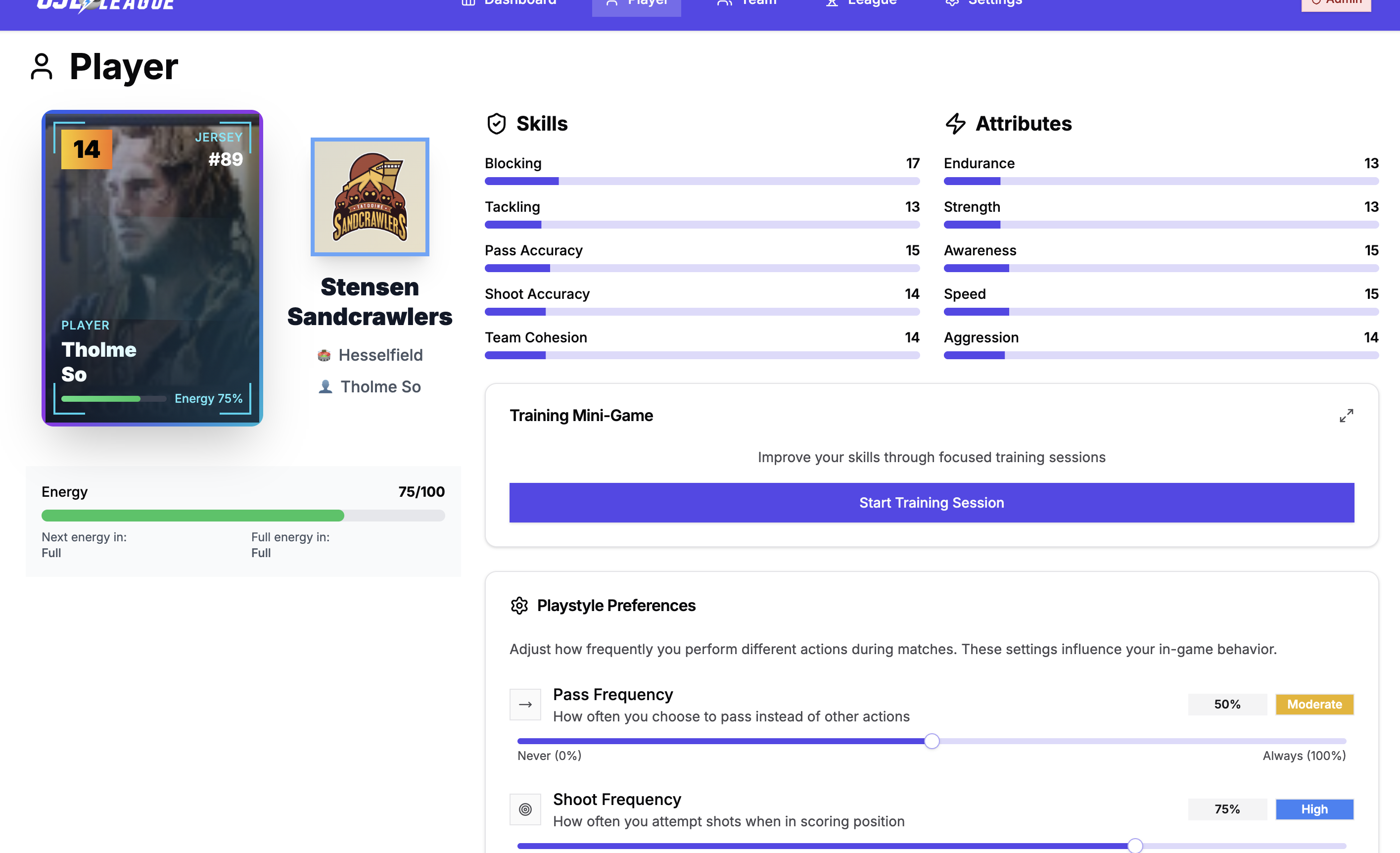 Player Profile